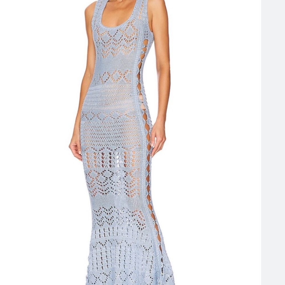 ‼️WOW‼️Alexis Karliah Dress in Sky Blue❄️🪼🦋❄️💧 - Picture 8 of 11